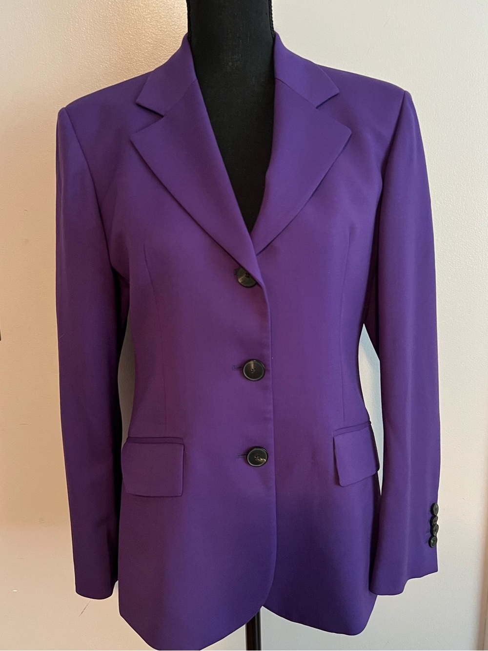 QL2 Quelledue Dorothy Wool Blazer Made in Italy Women’s Sz. 46